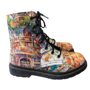 Offbeat Sweetie Tree Library Boots, Size 9